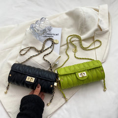 Barrel Shaped PU Leather Tote Bag for Women