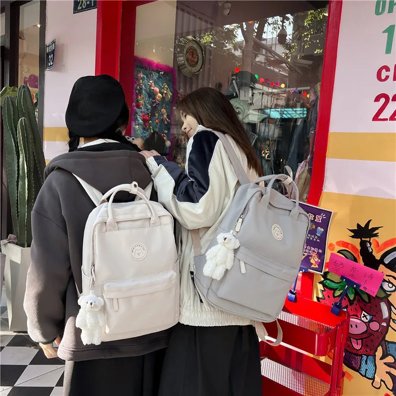 Women Large Capacity Backpack for Teenagers School Bag Female Business Travel