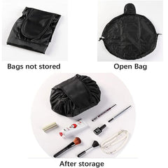 Japanese Print Makeup Bag Portable Travel Organizer