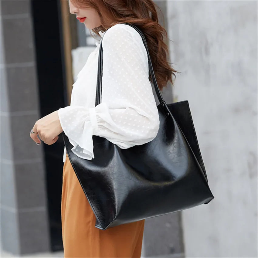 Leather Bags Women Hand Bags Lady