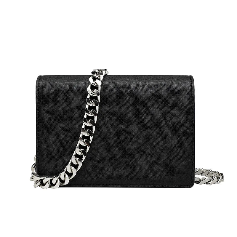 Leather Crossbody Bags for Women Chains Taschen Girls