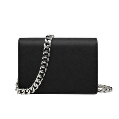 Leather Crossbody Bags for Women Chains Taschen Girls