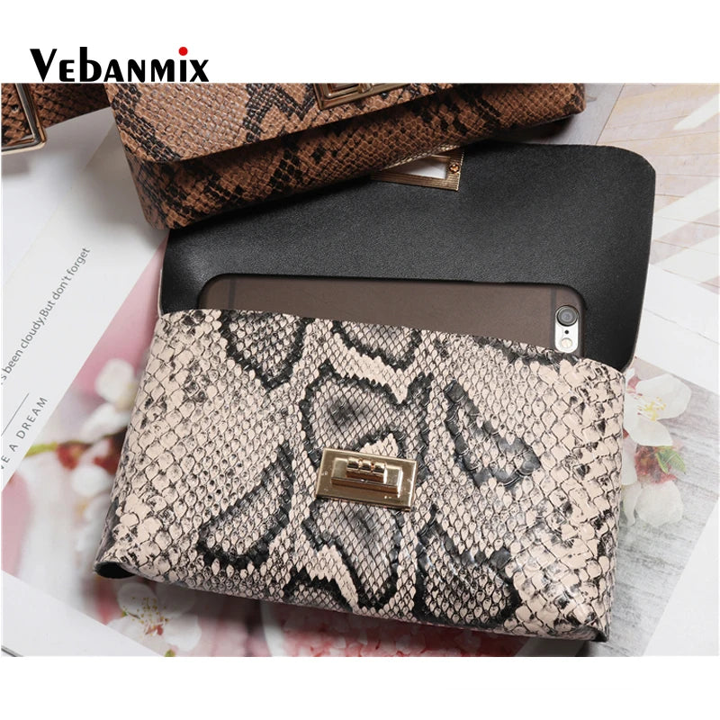 Leather Belt Bags Waist Pack Women Serpentine Bum Fanny Pack