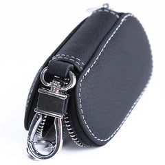Leather Car Key Wallets Holder Housekeeper