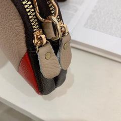 Leather First Layer Cowhide Hot Mini Small Lady Purse Women Bag Random