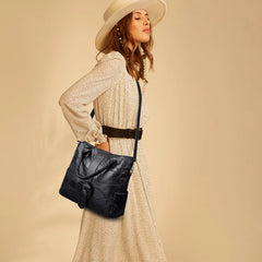Women's Pu Soft Leather Handbag Tote Bag Shoulder Bags Big Women's Handbags