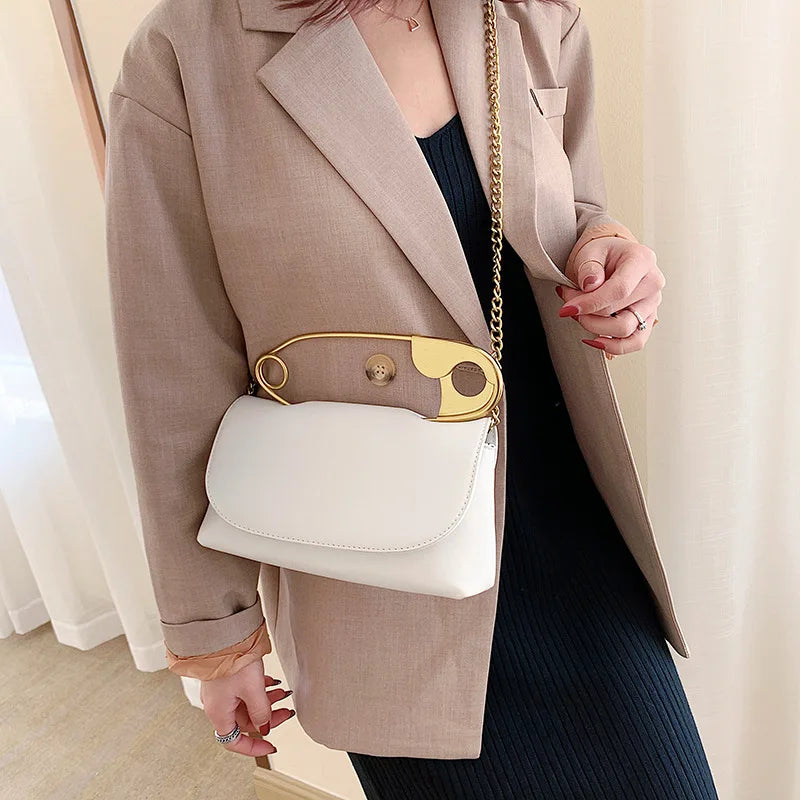 Leather Handbag Women Bags Small Shoulder Bag Evening Clutch Female Chain Crossb