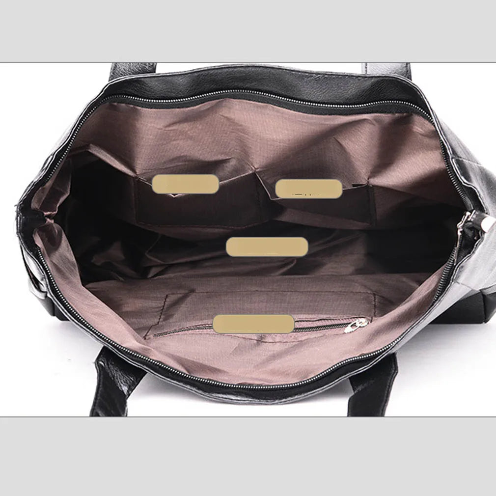 Leather Handbags Big Women Bag High Casual Female Bags Ladies Large Capacity