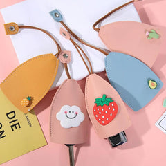 Leather Key Bag Key Protector Car Key Holder Household Lock Universal Bag