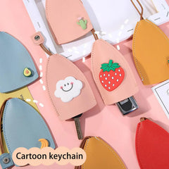 Leather Key Bag Key Protector Car Key Holder Household Lock Universal Bag
