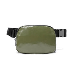 Leather Unisex Waist Bag Cross Body Chest Bag