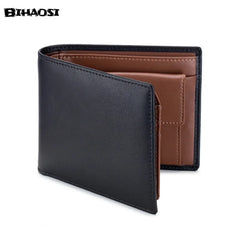 Rfid Anti-theft Men's Wallet Wristlet Leather Purse Cash Wallet