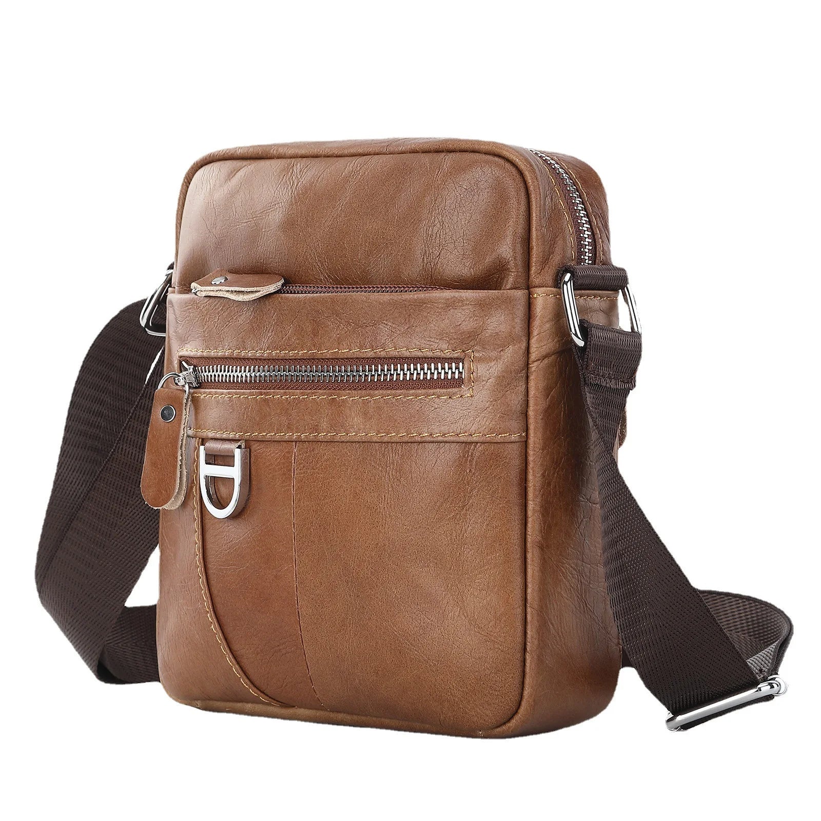Leather Men's Shoulder Bags Messenger Bag for Men Crossbody Bags Vintage