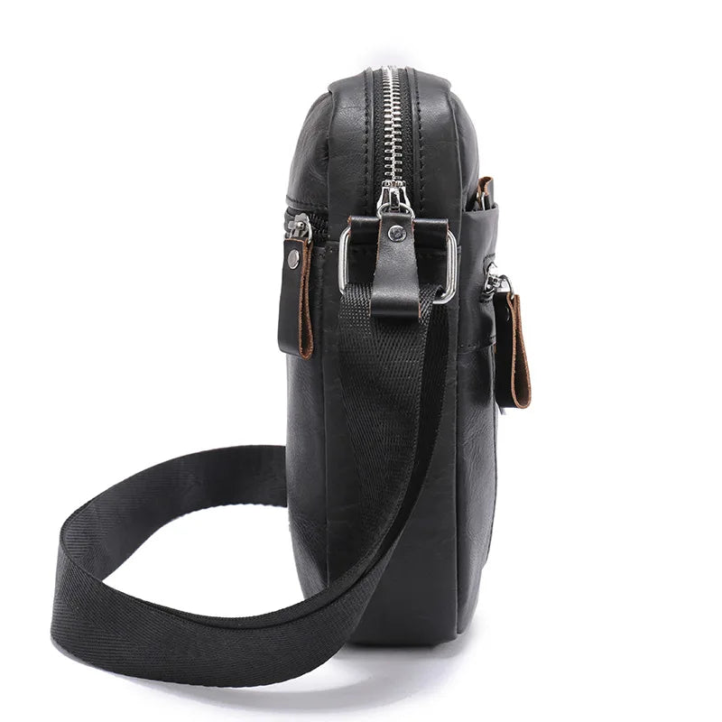Leather Men's Shoulder Bags Messenger Bag for Men Crossbody Bags Vintage