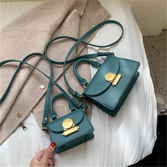 Leather Messenger Bag for Women Shoulder Bags