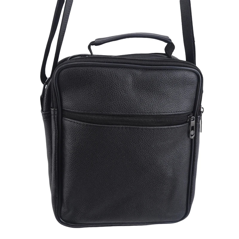 Leather Mini Crossbody Bag Cow skin Small Woman Casual Business Handbags