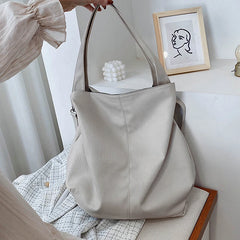 Leather Shoulder Bags Soft Handbags Women Large Capacity Bags