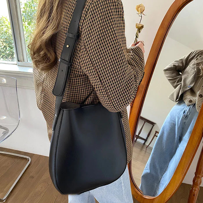 Women's Leather Shoulder Bag Crossbody Messenger Purse Handbag