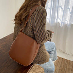 Women's Leather Shoulder Bag Crossbody Messenger Purse Handbag