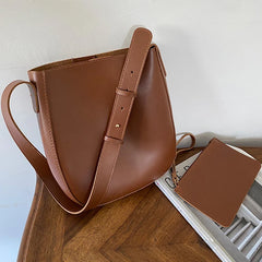 Women's Leather Shoulder Bag Crossbody Messenger Purse Handbag
