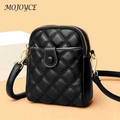 Quilted Rhombus Crossbody Sling Bag for Ladies