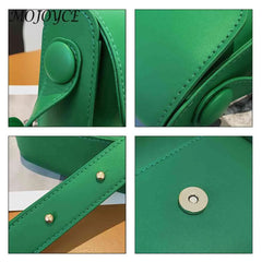 Small Leather Crossbody Bag for Lady Satchel
