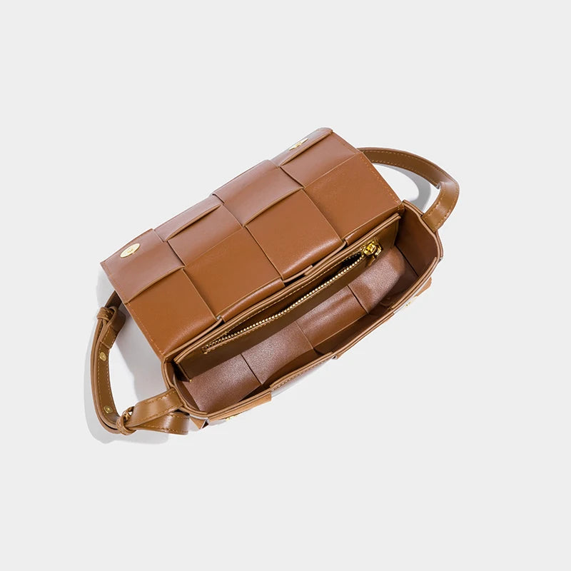 Leather Waist Bag for Women, Shoulder Bag Handbag Messenger Female