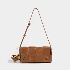 Leather Waist Bag for Women, Shoulder Bag Handbag Messenger Female