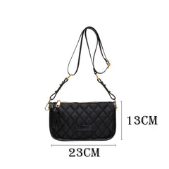 Thick Chain Shoulder Bags Women Crossbody Vintage Ladies Messenger Bag