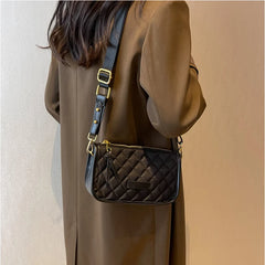 Thick Chain Shoulder Bags Women Crossbody Vintage Ladies Messenger Bag