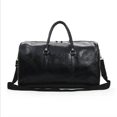 Men's Large Duffle Fitness Bag with Zipper Closure