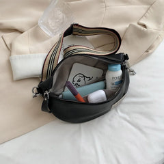 Leather Waist Bag Chain Women's Fanny Packs Famous Shoulder Crossbody