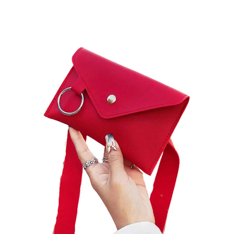 Leather Waist Bag Women's Shoulder Crossbody Bag