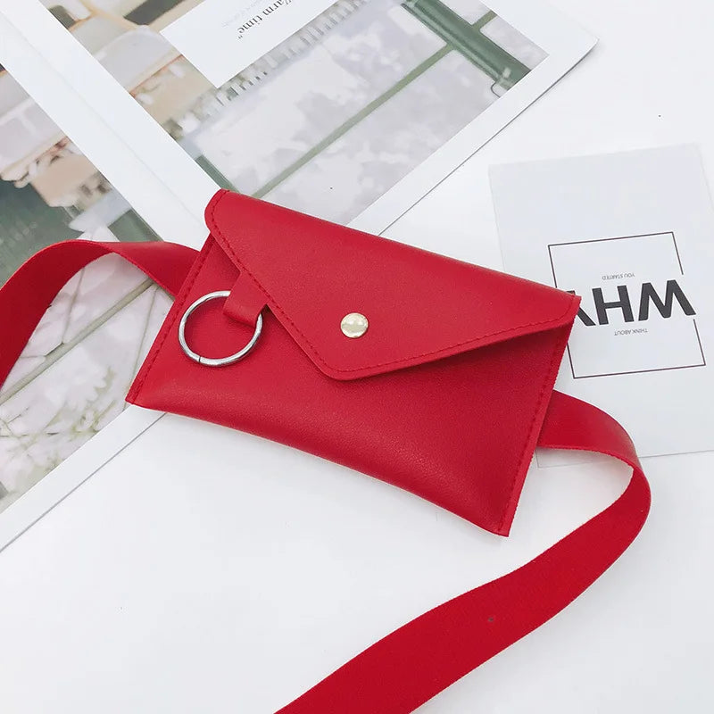 Leather Waist Bag Women's Shoulder Crossbody Bag