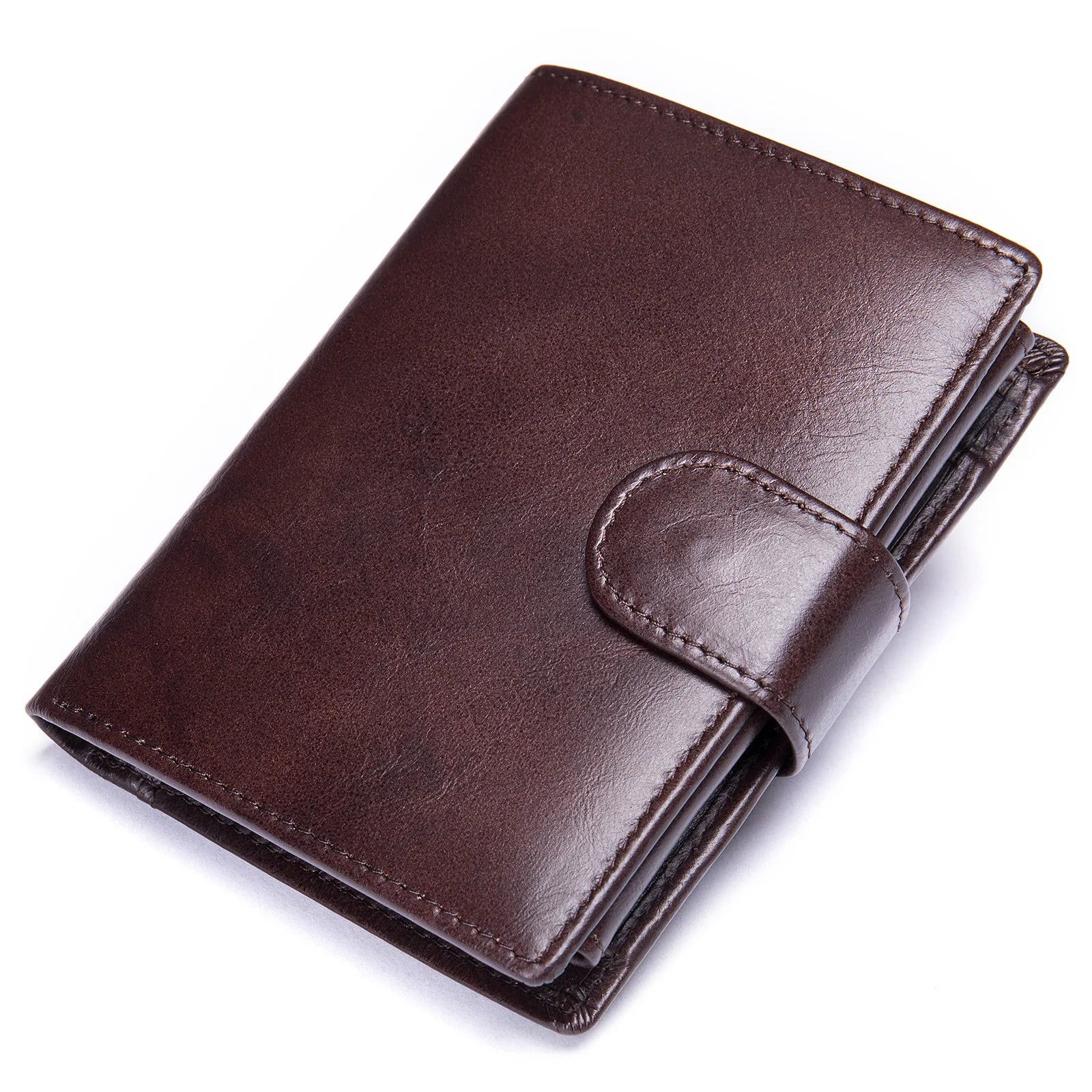 RFID Leather Wallet for Men Short Purse Man Wallet