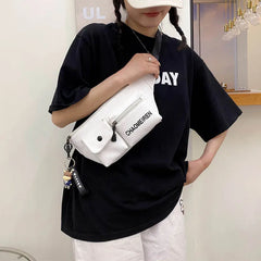 Leather Waist Pack Crossbody Bag Waterproof Travel Pouch Belt Bags