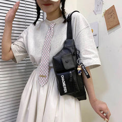 Leather Waist Pack Crossbody Bag Waterproof Travel Pouch Belt Bags
