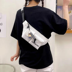 Leather Waist Pack Crossbody Bag Waterproof Travel Pouch Belt Bags
