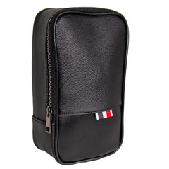 PU Leather Casual Cosmetic Bag Travel Shaving Toiletry Storage