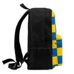 Leeds Checks Travel Laptop Bagpack Bags Leeds L Football Club Soccer York...