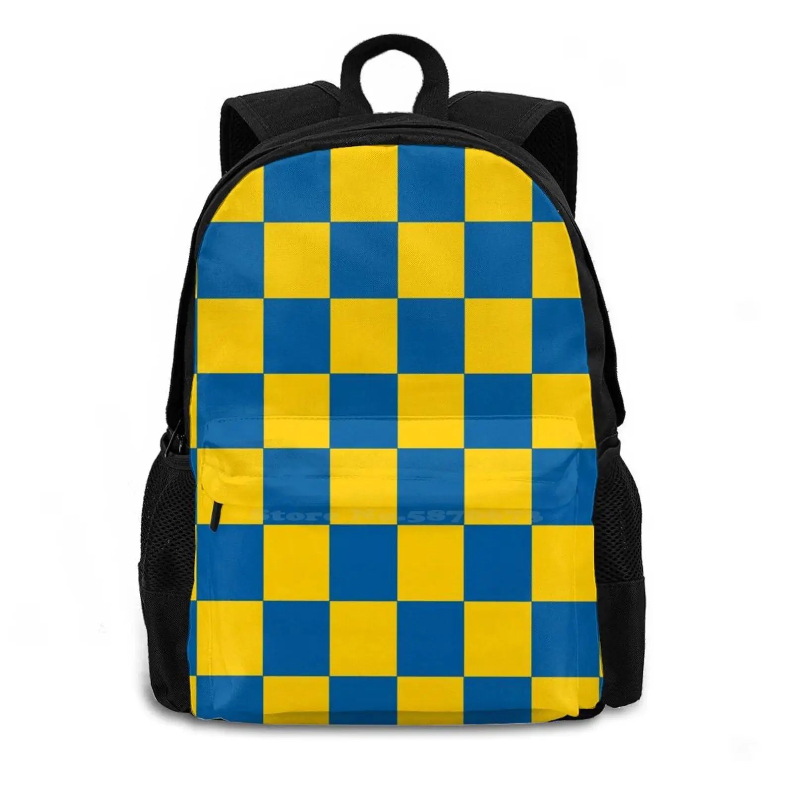 Leeds Checks Travel Laptop Bagpack Bags Leeds L Football Club Soccer York...