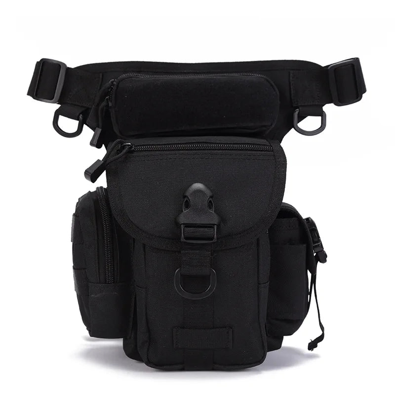 SteamPunk Nylon Waist Bag Retro Crossbody Bag Rock Men Womens Gothic Fan