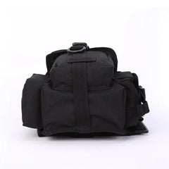SteamPunk Nylon Waist Bag Retro Crossbody Bag Rock Men Womens Gothic Fan