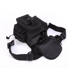 SteamPunk Nylon Waist Bag Retro Crossbody Bag Rock Men Womens Gothic Fan