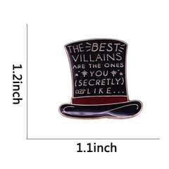 Caraval Stephanie Garber Enamel Pin - Christmas Brooch