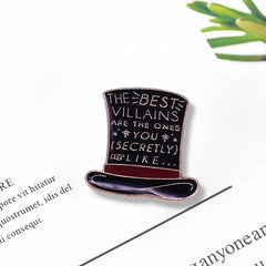 Caraval Stephanie Garber Enamel Pin - Christmas Brooch