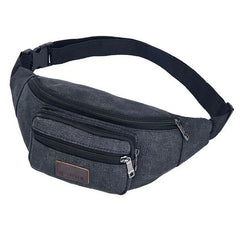 Canvas Mobile Phone Bag Sports Running Outdoor Pockets Men Women