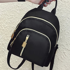 Leisure Nylon Women Large Capacity Rucksack Travel Ladies Backpacks School Bag