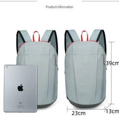Outdoor Nylon Mountaineering Bag Lightweight Sports Backpack