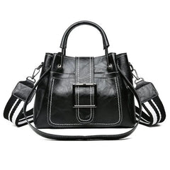Large Capacity Leather Shoulder Bag for Woman